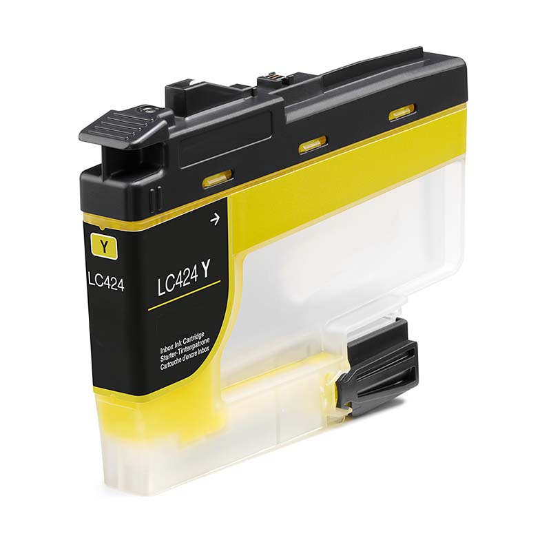 Compatible Brother LC424 Yellow Ink Cartridge